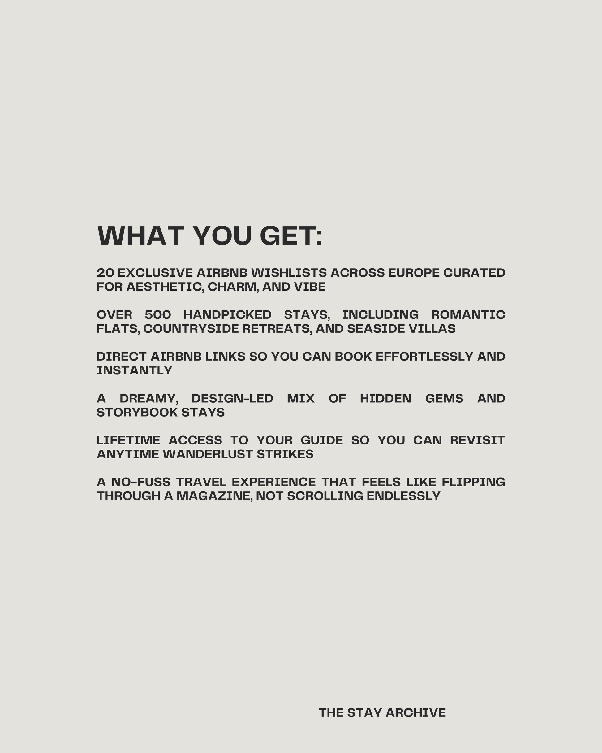 All Europe Airbnbs (500 + Stays)